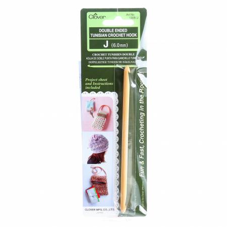 Clover Bamboo Double Ended Tunisian Crochet Hooks Stitches