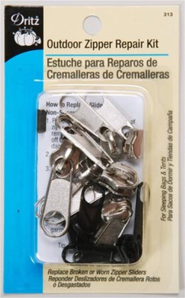 Dritz Outdoor Zipper Repair Kit – Stitches