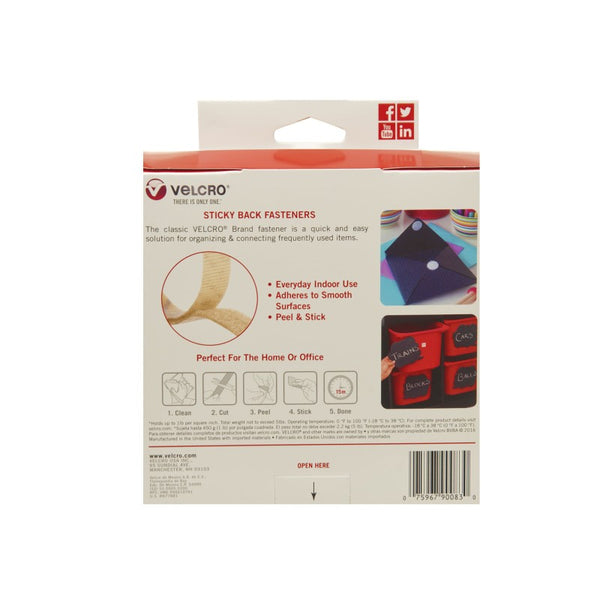Velcro Sticky Back Tape 3/4" Beige