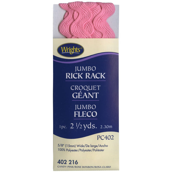 Wrights Jumbo Rick Rack 2.5yd