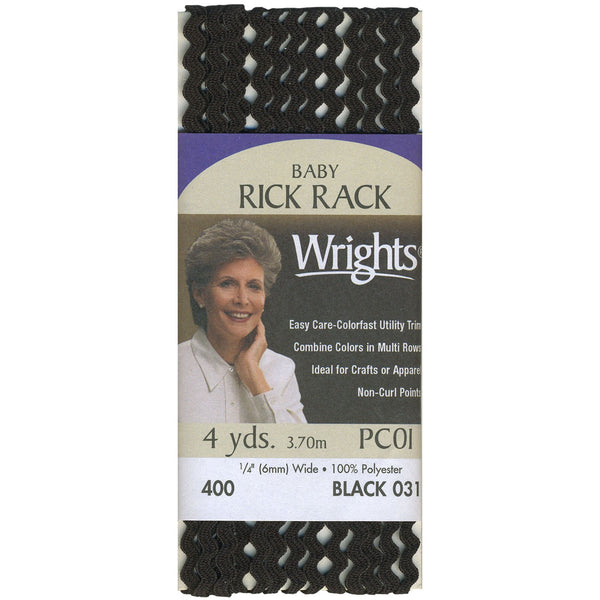 Wrights Baby Rick Rack 4yds