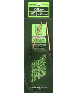 Clover 48" Bamboo Circular Knitting Needles