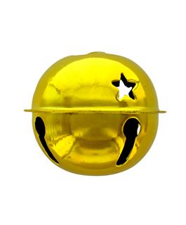 Jingle Bell 2.56" Gold 1pc