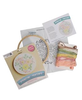 Springtime Embroidery Kit