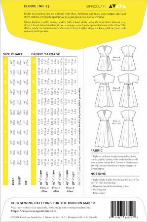 Elodie Wrap Dress - sizes 0-20
