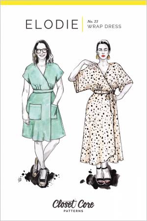 Elodie Wrap Dress - sizes 0-20
