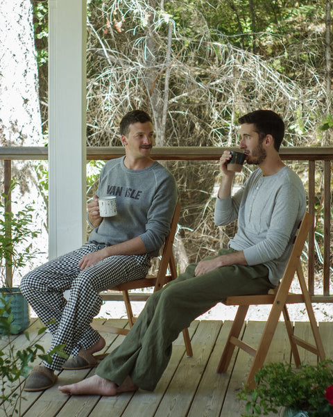 Eastwood Pajamas Pattern - Men's sizes XS-4XL