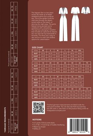 Saguaro Set Pattern - sizes xs-7x