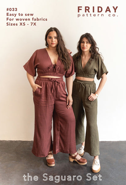 Saguaro Set Pattern - sizes xs-7x