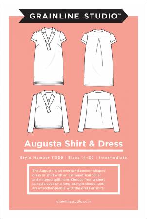 Augusta Shirt & Dress Pattern - sizes 14-30