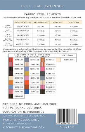 The Hannah Quilt Pattern