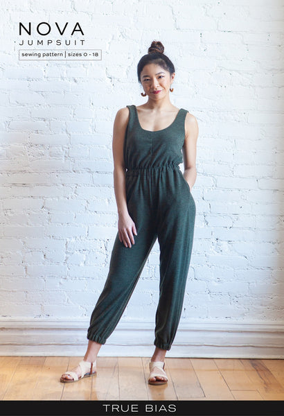 Nova Jumpsuit Pattern - sizes 0-18