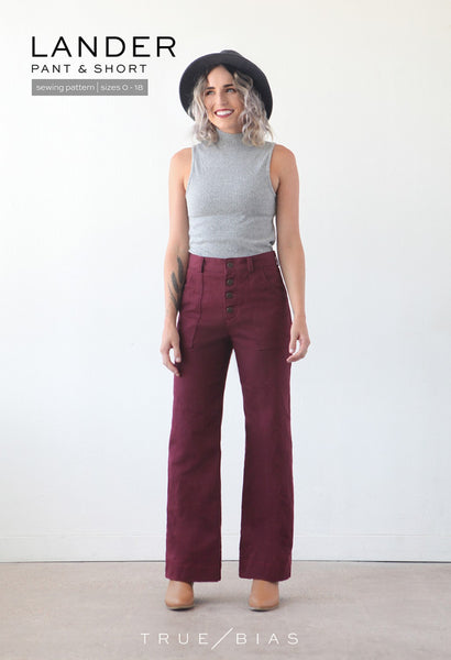 Lander Pant & Short Pattern - sizes 0-18