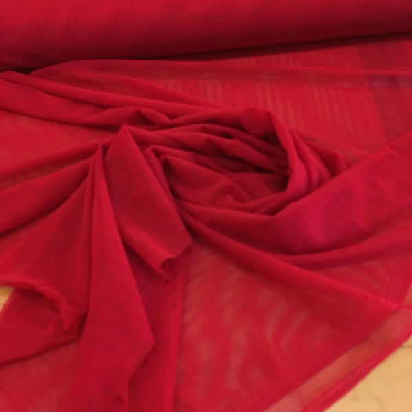 Sensua Mesh Fabric - Scarlet