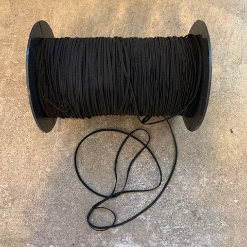 1/8" (3mm) Knit Elastic - Black