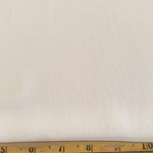 Polyester Chiffon - White