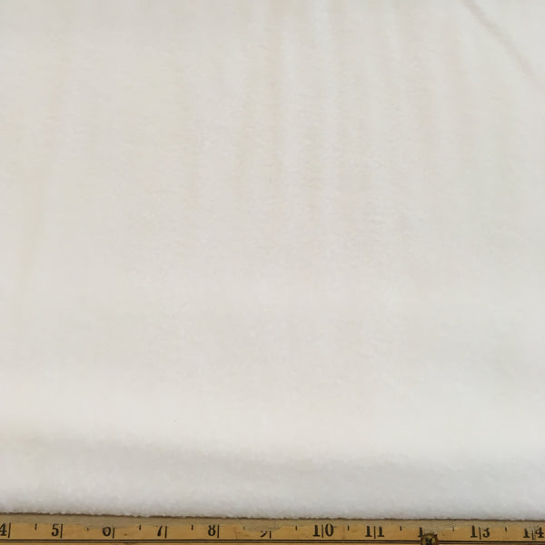 Polar Fleece Anti Pill White