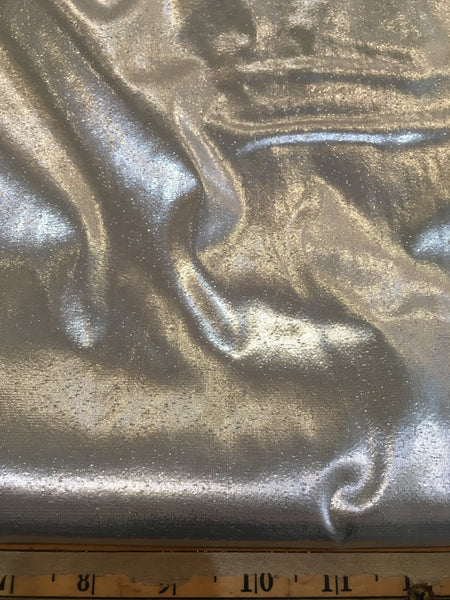 Tissue Lame Fabric - Silver