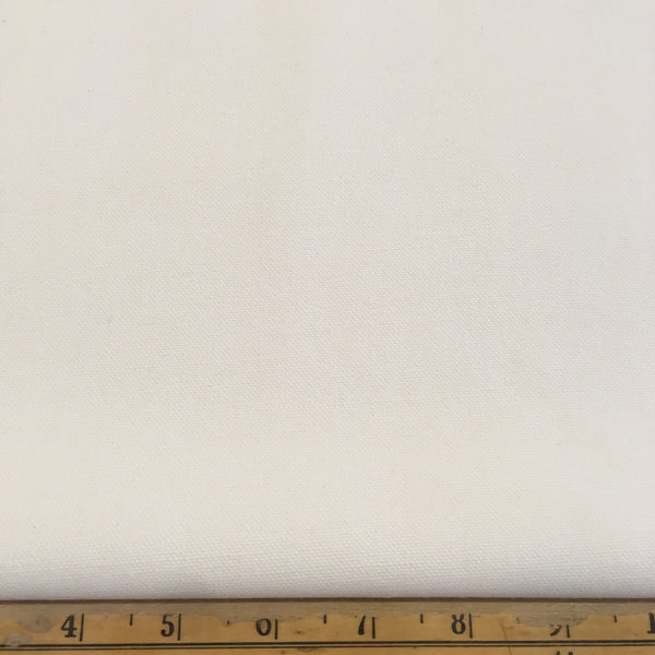 Canvas Duck Cotton Fabric - White