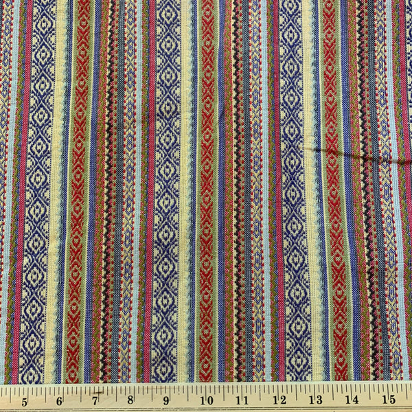 Nepalese Look Yarn Dyed Cotton Woven Fabric