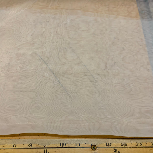 Polyester Organza - White