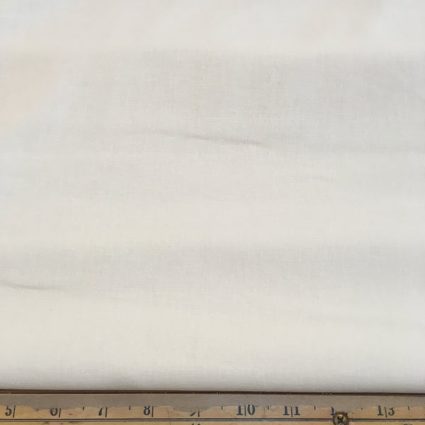 Creamy Linen Fabric - Ivory