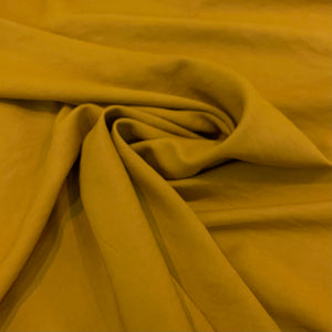 Rayon Polyester Twill Fabric - Mustard