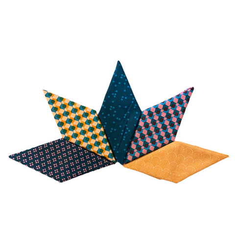 Ruby Star Society Geometry Cotton Quilting Fabric Fat Quarter Bundle