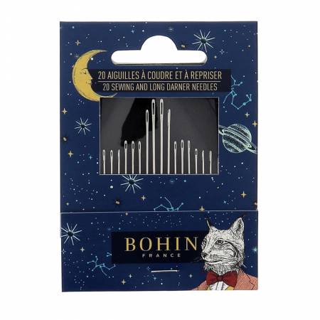 Bohin Room of Wonders Needles Book 20ct Assorted