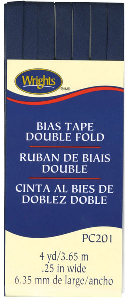 Wrights Bias Tape Dbl Fold 4yd