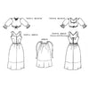 Austrian Dirndl Pattern 123 - XS-3XL