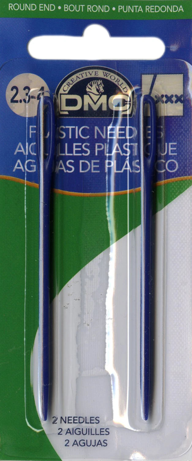DMC Childrens Plastic Needles 2 3/4in 2ct – Stitches