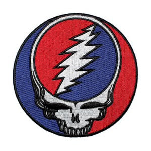 Grateful Dead Steal Your Face Round Patch