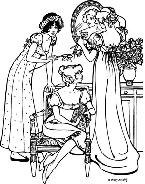 Empire Dress Pattern 215 - SM-3XL