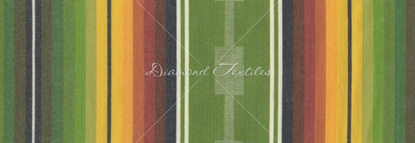 Serape Style Cotton Woven Fabric - Sunset