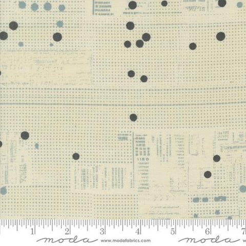 Still More Paper Tickets Cotton Fabric - Eggshell 1870 12