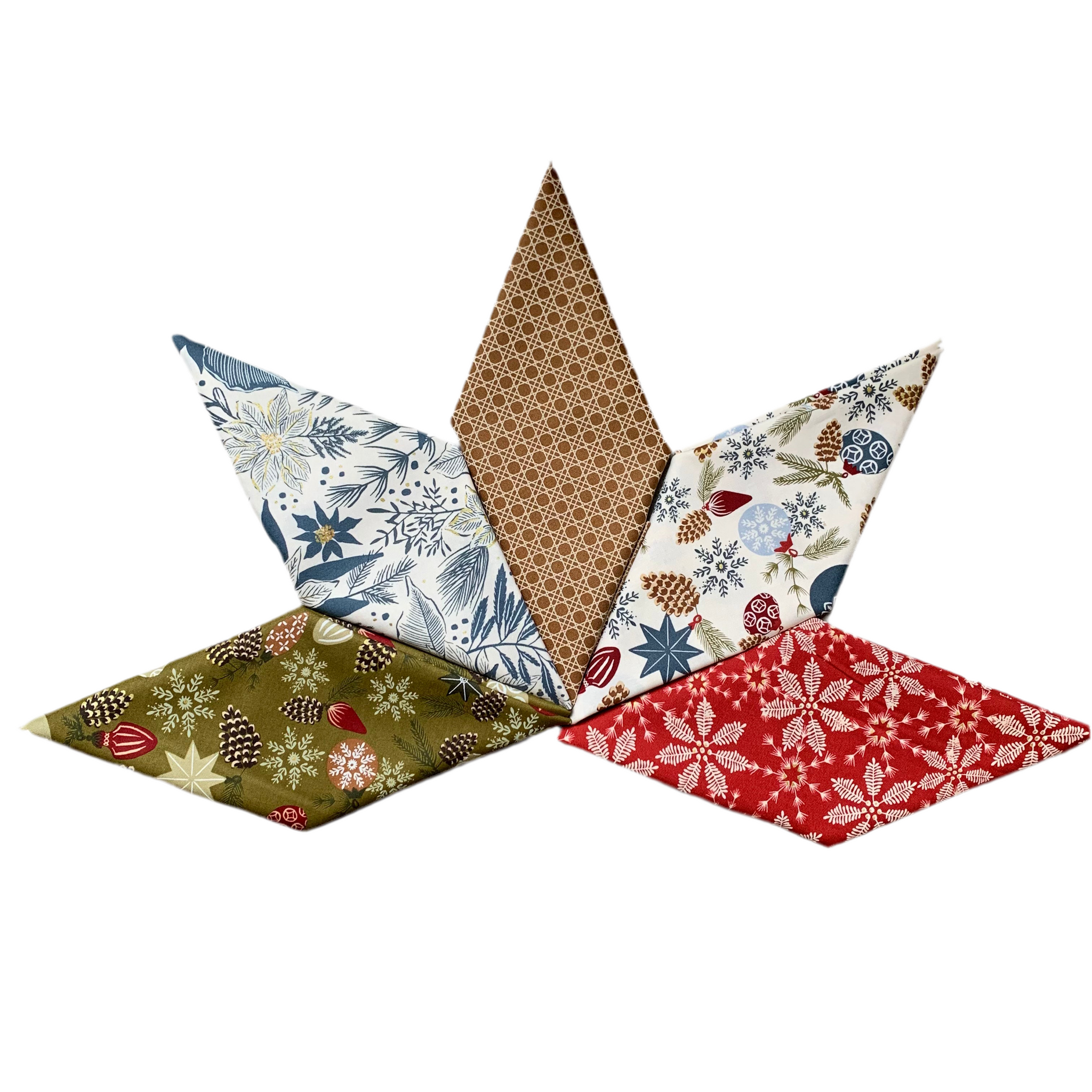 Old World Yuletide by Fancy That Deisgn House Cotton Fabric Fat Quarter Bundle