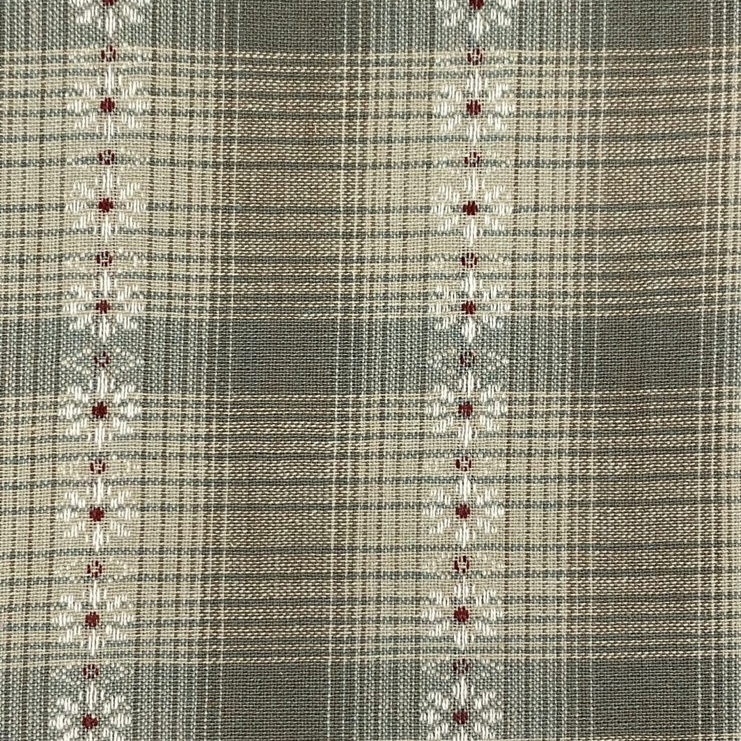 Nikko Daisy Plaid Woven Cotton Fabric - Green