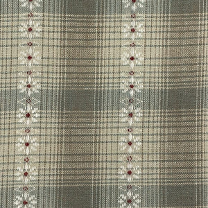 Nikko Daisy Plaid Woven Cotton Fabric - Green