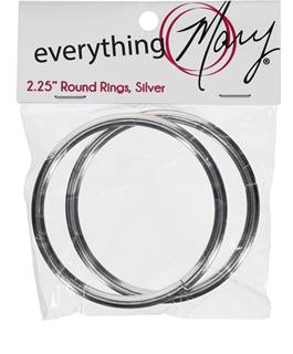 Everything Mary 2.5" Ring Silver 2pc