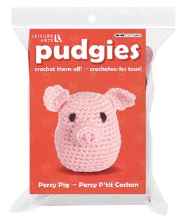 Amigurumi Pudgies Percy Pig Crochet Kit