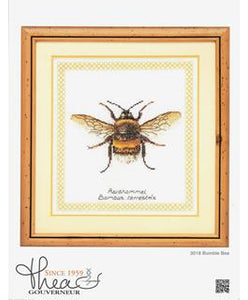 Thea Gouverneur 16ct Bumble Bee Cross Stitch Kit