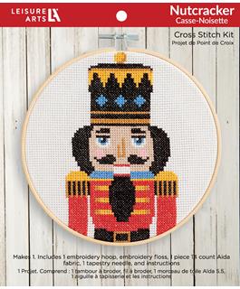 Nutcracker Cross Stitch Kit