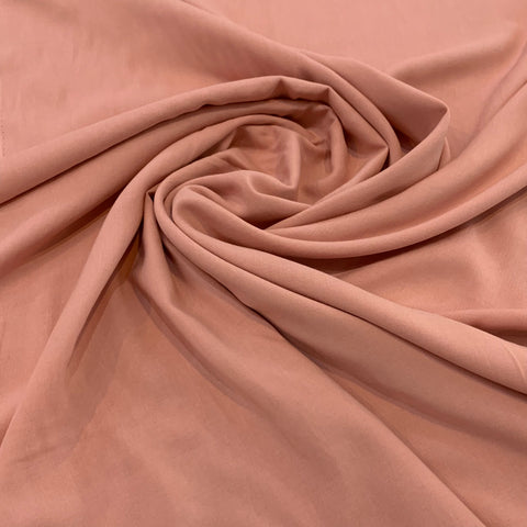 Rayon Challis Fabric - Blush