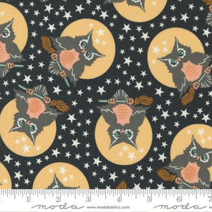 Owl O Ween Owls Cotton Fabric - Midnight 31190 17