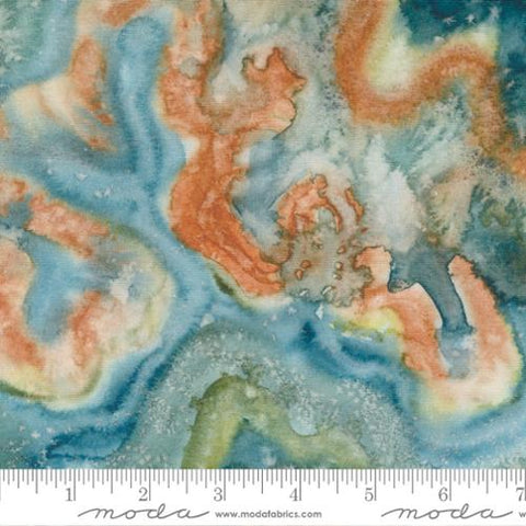 Desert Oasis Skyview Canyons Cotton Fabric - River 39765 11