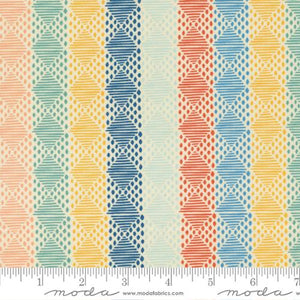 Cadence Stripes Cotton Fabric - Multi 11915 11
