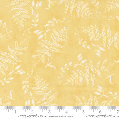 Honeybloom Fern Frond Cotton Fabric - Honey 44341 13