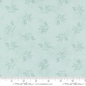Honeybloom Friendly Flowers Cotton Fabric - Water 44347 12