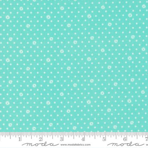 Julia Dots Cotton Fabric - Robins Egg 11928 16